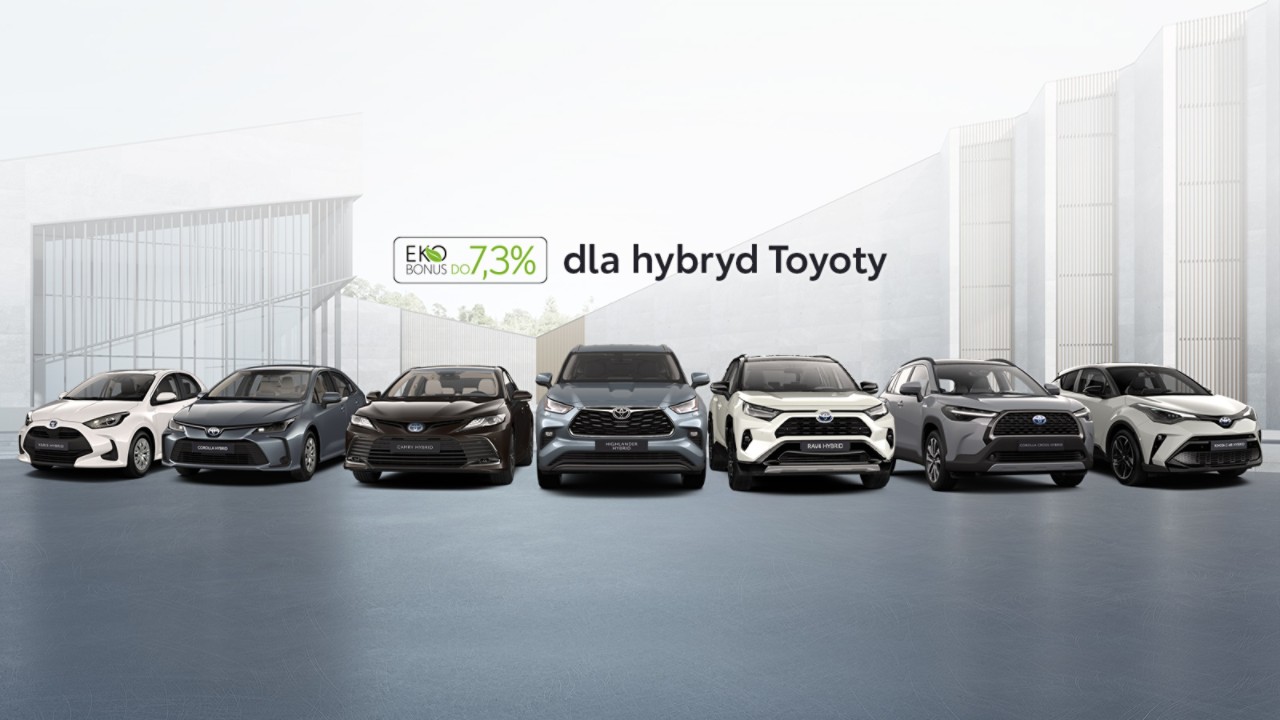 Hybrydowe modele Toyoty